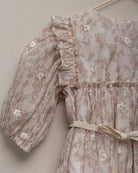 Vestido de flores rosa Cosmosophie