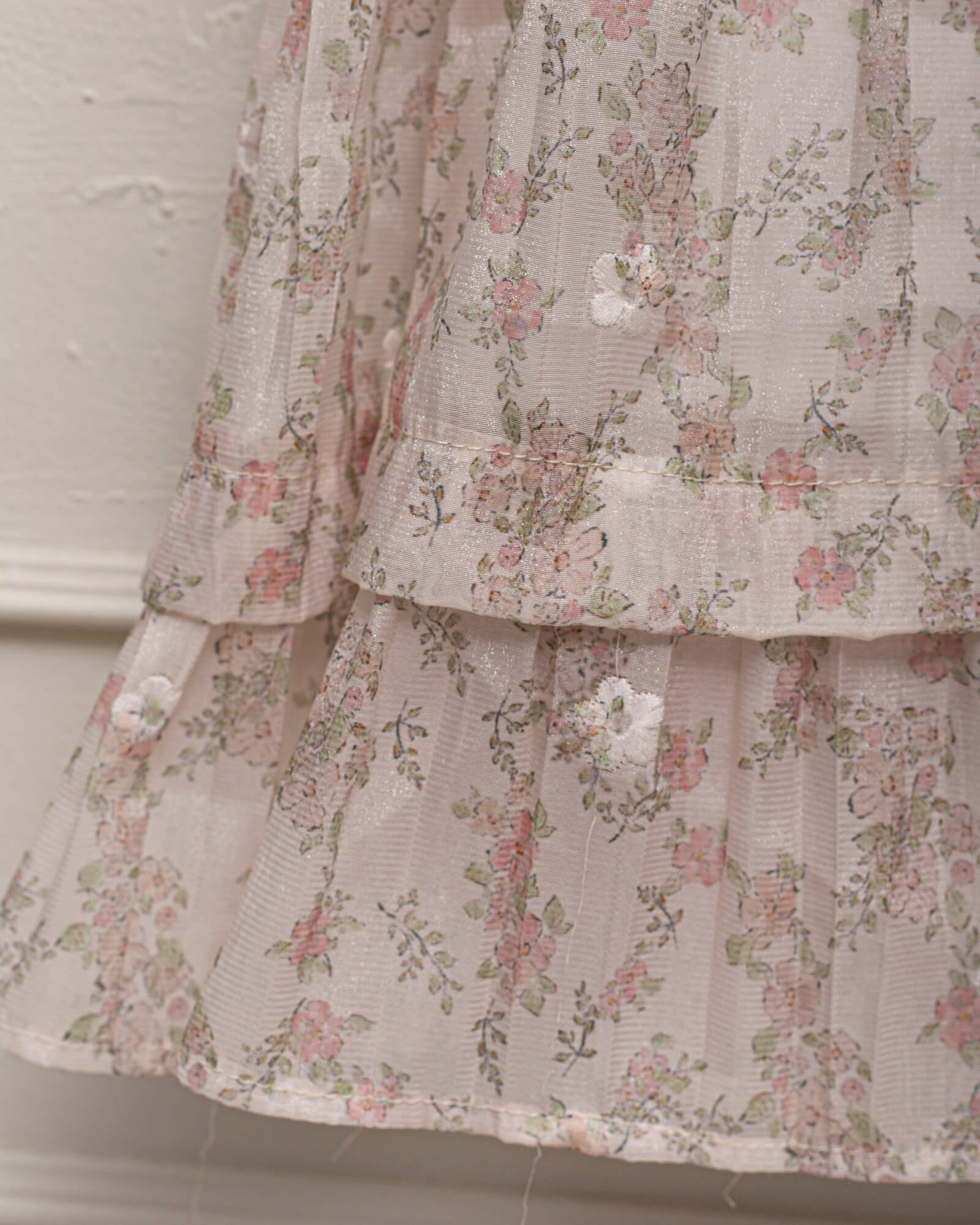 Vestido de flores rosa Cosmosophie