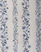 Conjunto para niña teen adolescente de blusa y falda, invitada a boda o primera comunion de flores azules Cosmosophie.