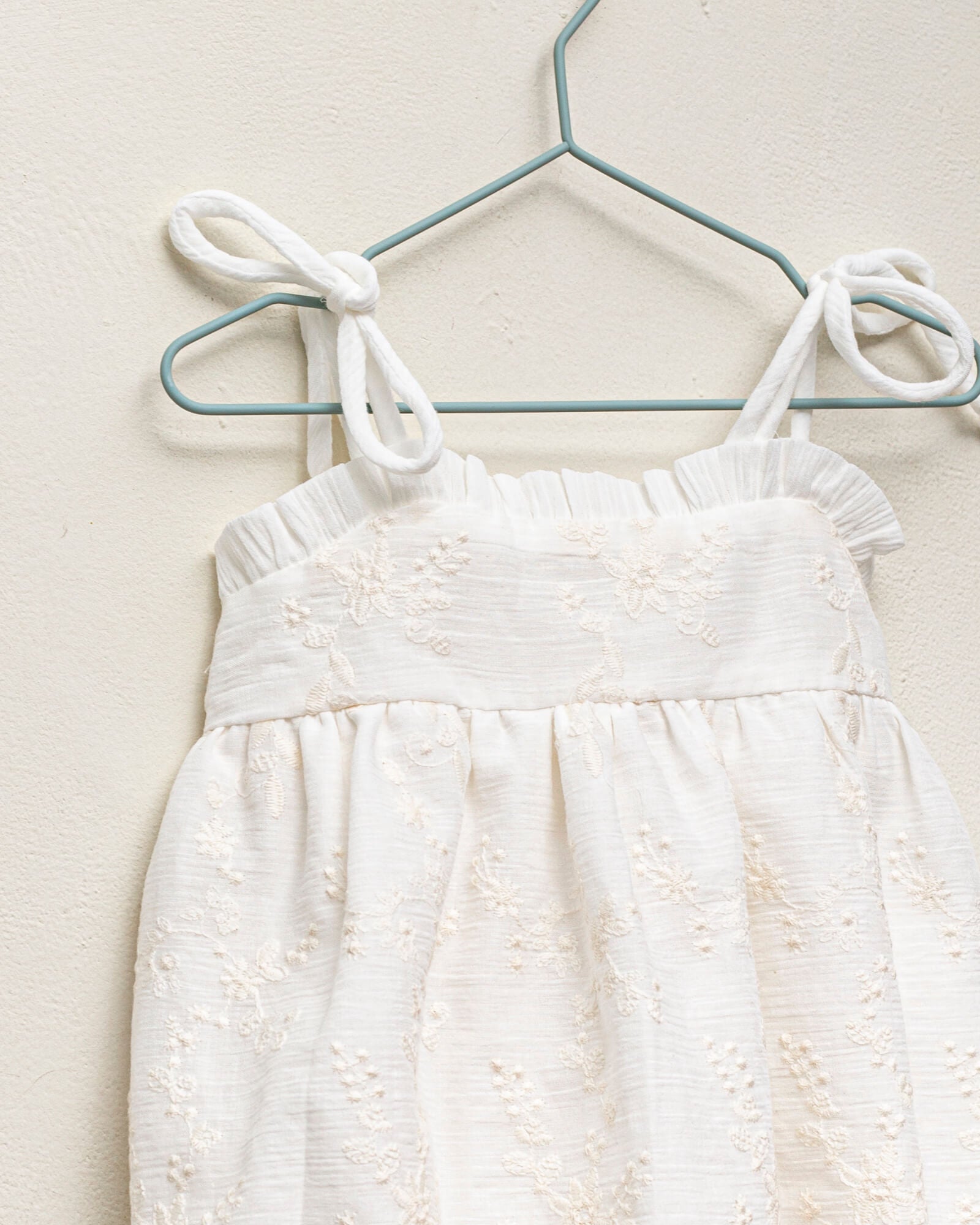 Ranita tirantes bambula bordada Cosmosophie