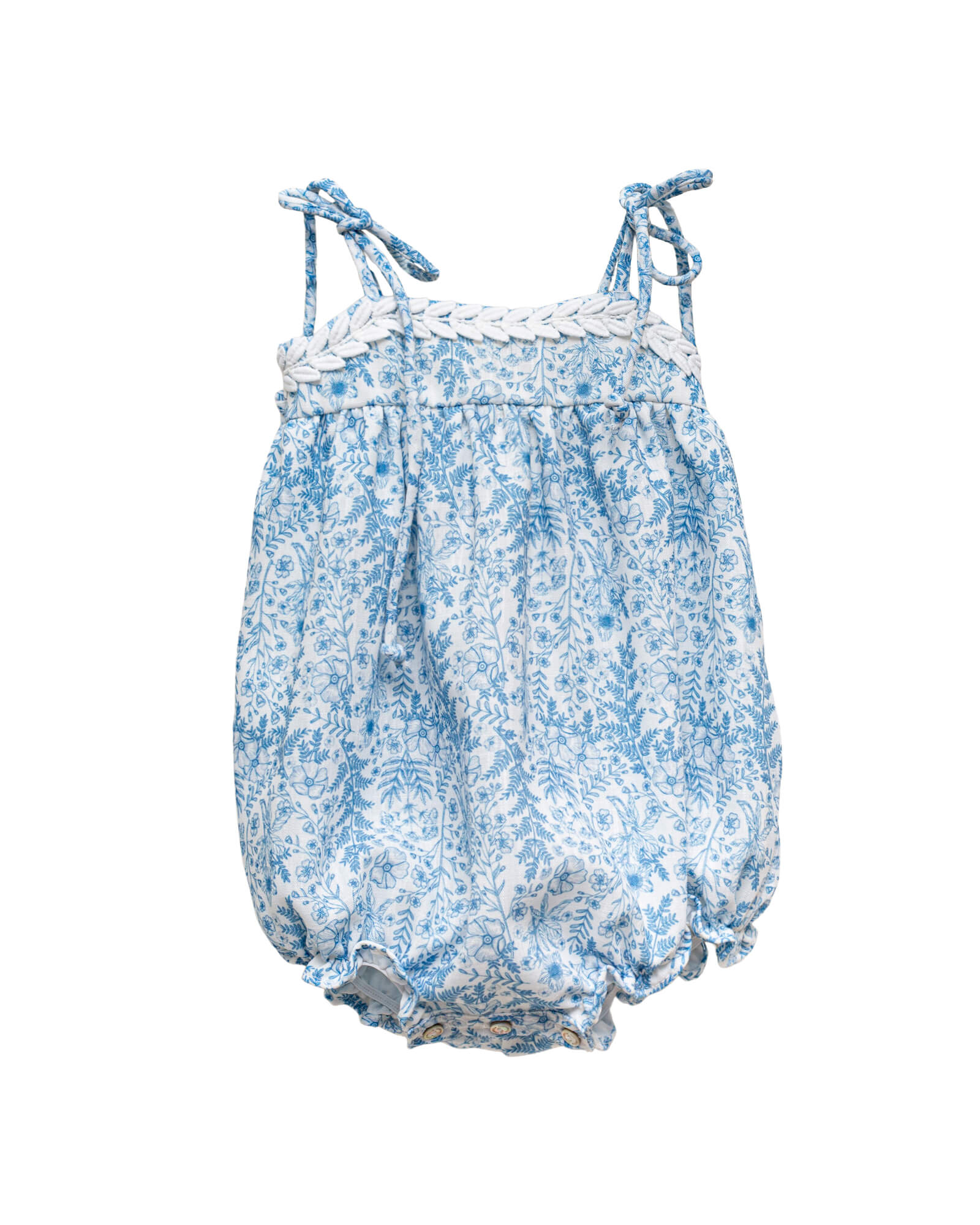 Ranita tirantes flores azules cosmosophie