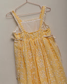 Vestido bordado amarillo Cosmosophie