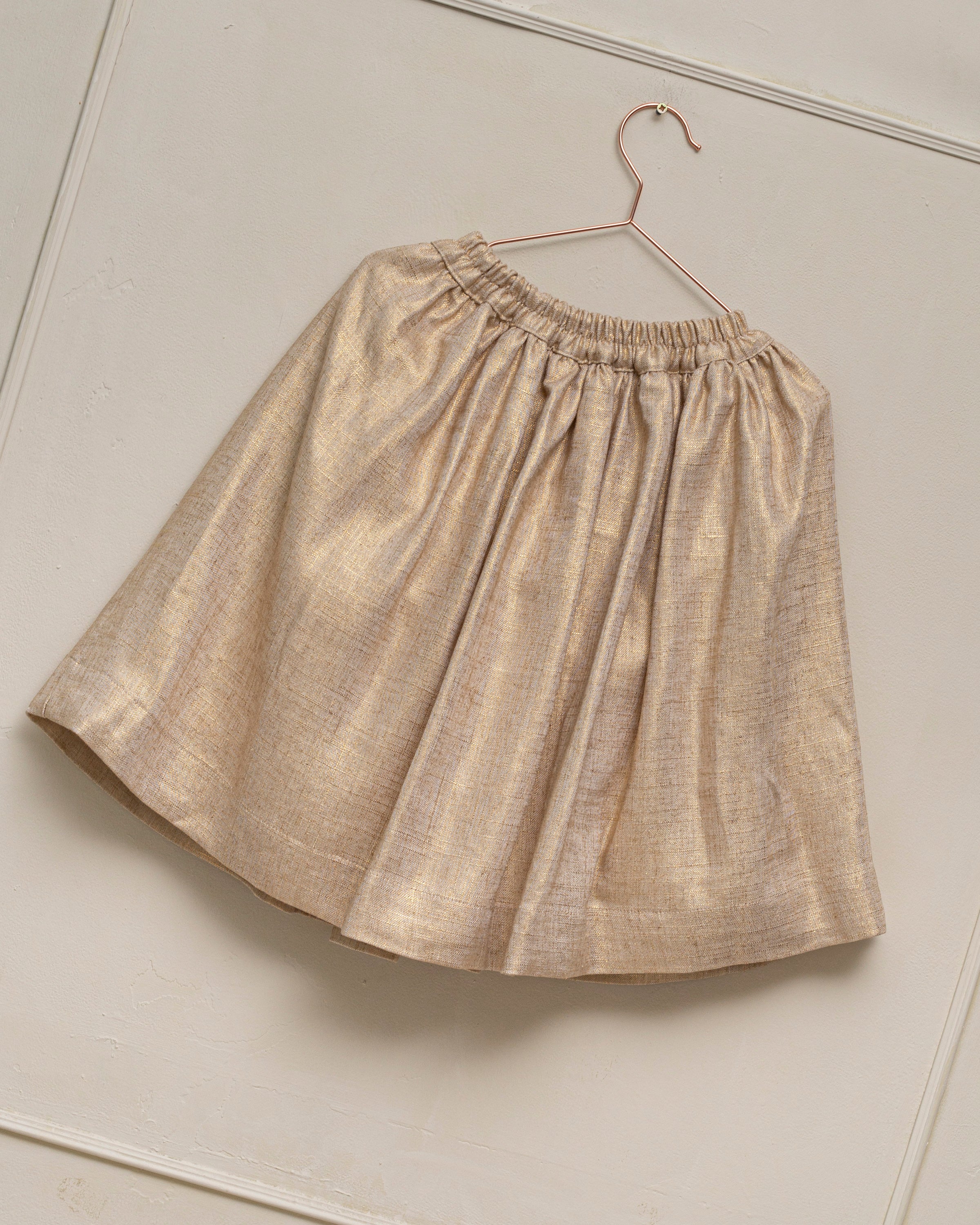 Falda dorada ara adolescente Cosmosophie