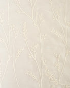 Vestido beige tejido bordado Cosmosophie