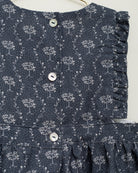 Ranita pichi bebe azul noche con arbolitos de Cosmosophie