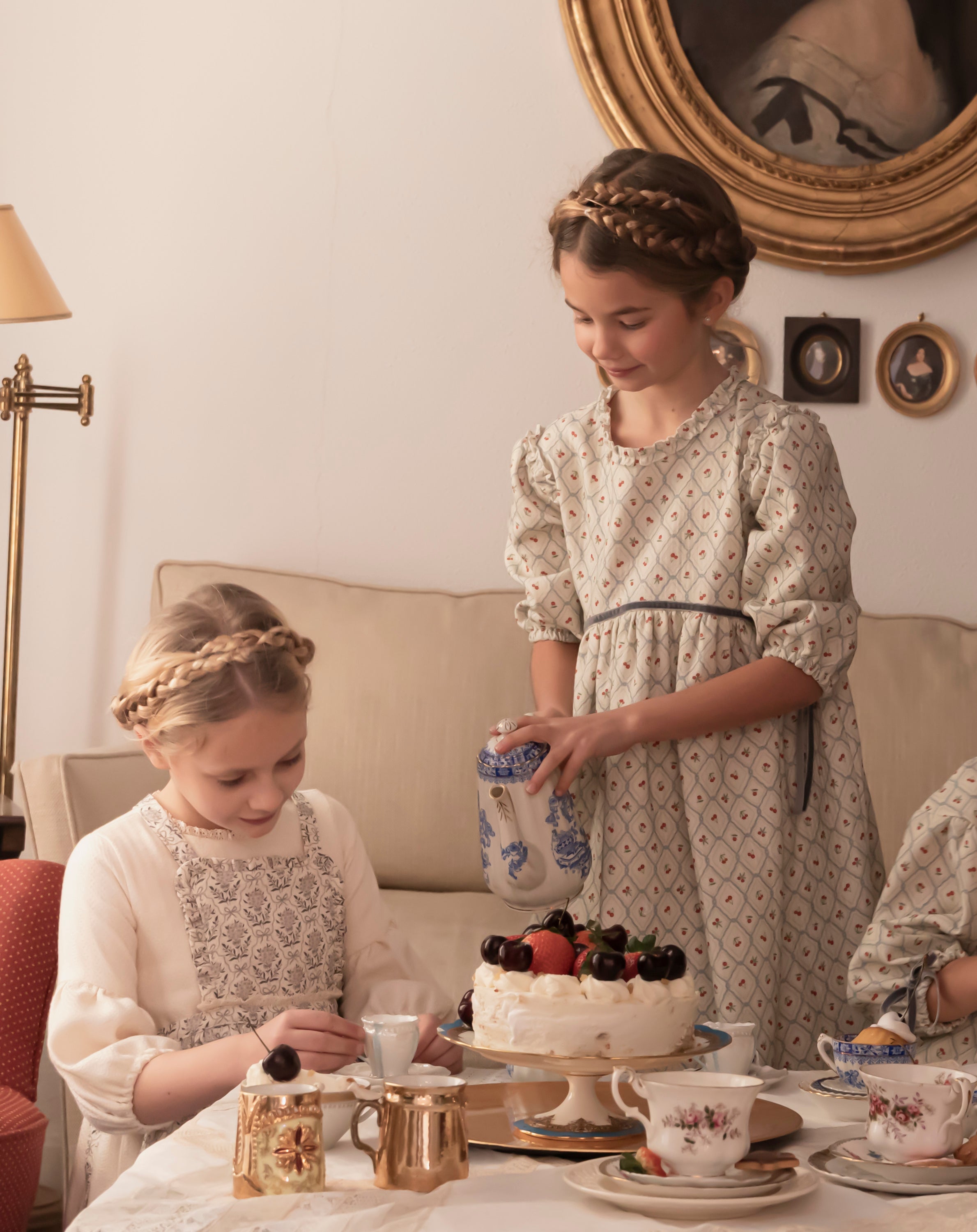 Vestido estampado cerezas cosmosophie