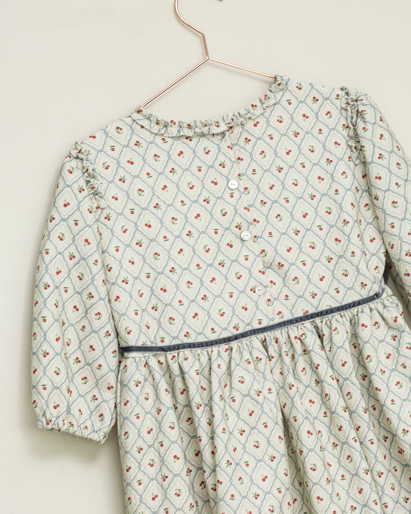 Vestido estampado cerezas cosmosophie