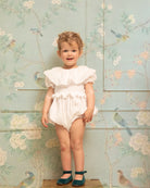 Ranita de Bautizo para bebe en blanco Yves de Cosmosophie