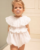 Ranita de Bautizo para bebe en blanco Yves de Cosmosophie