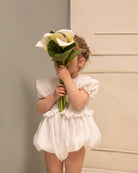 Ranita de Bautizo para bebe en blanco Yves de Cosmosophie