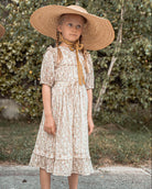 Vestido de flores rosa Cosmosophie