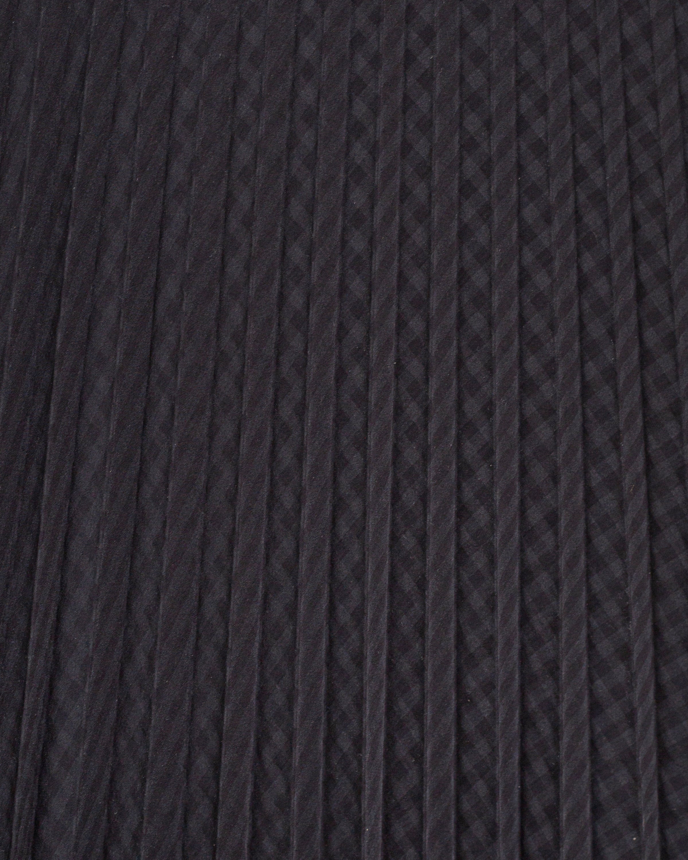 Falda negra plisada soleil para adolescente Cosmosophie