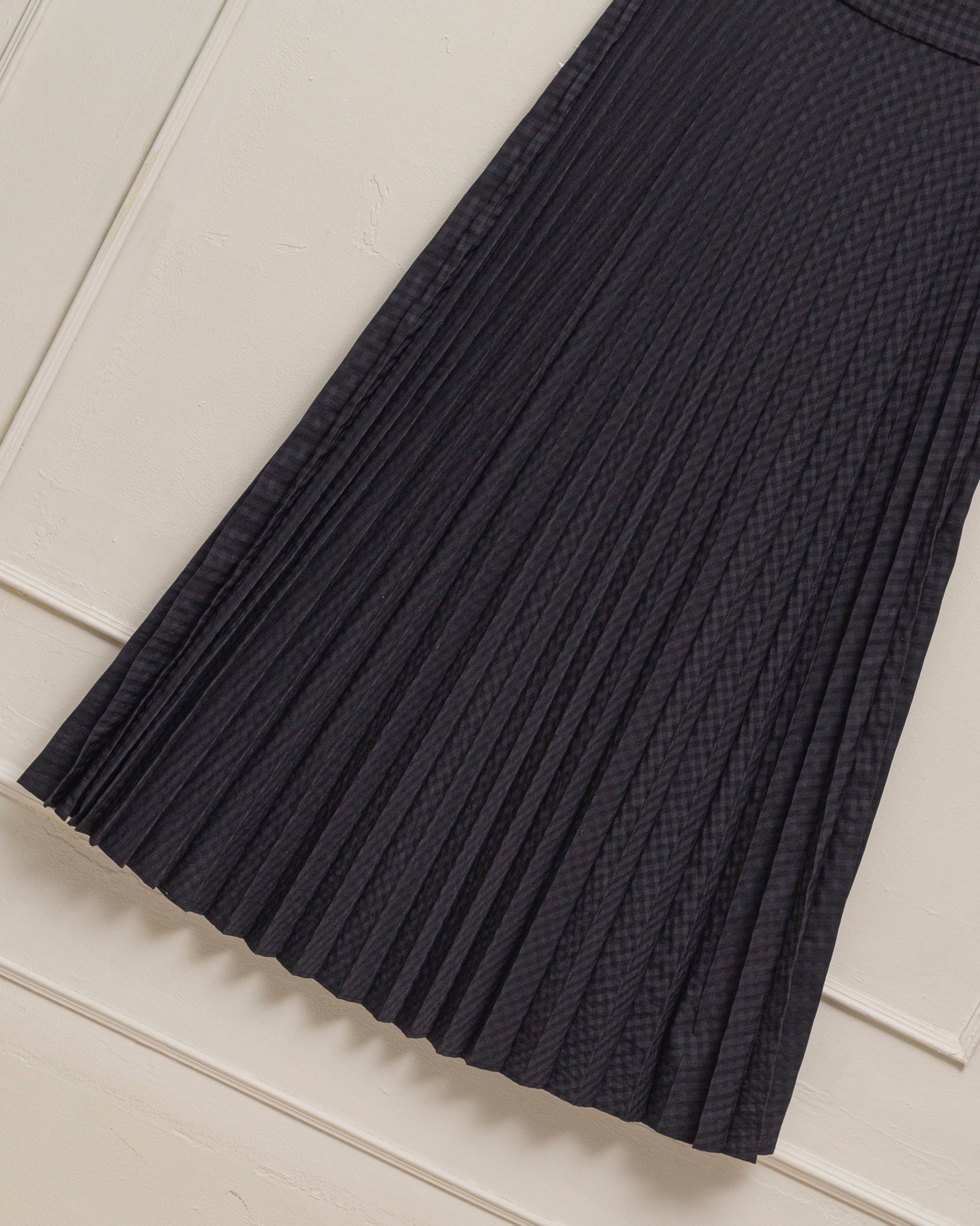 Falda negra plisada soleil para adolescente Cosmosophie