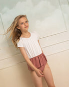 Bañador con falda en rosa Cosmosophie