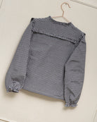 Conjunto para adolescente estampado vichy con bordados Cosmosophie