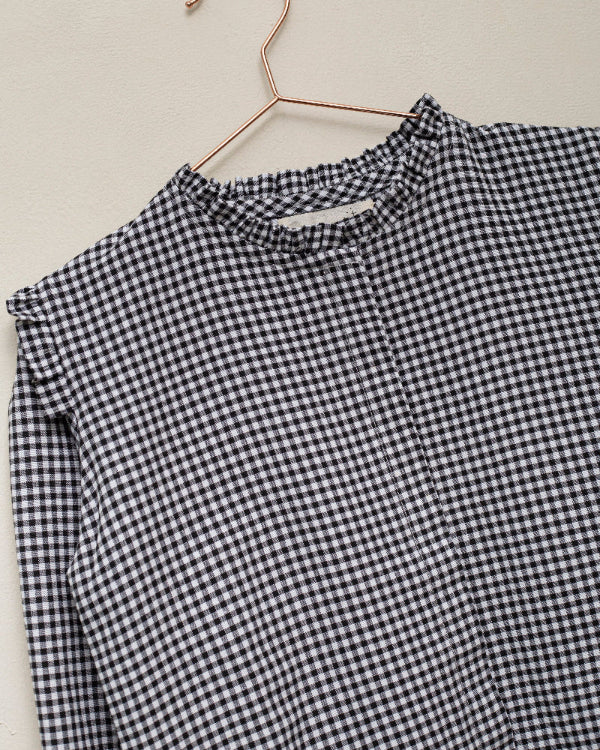 Conjunto para adolescente estampado vichy con bordados Cosmosophie