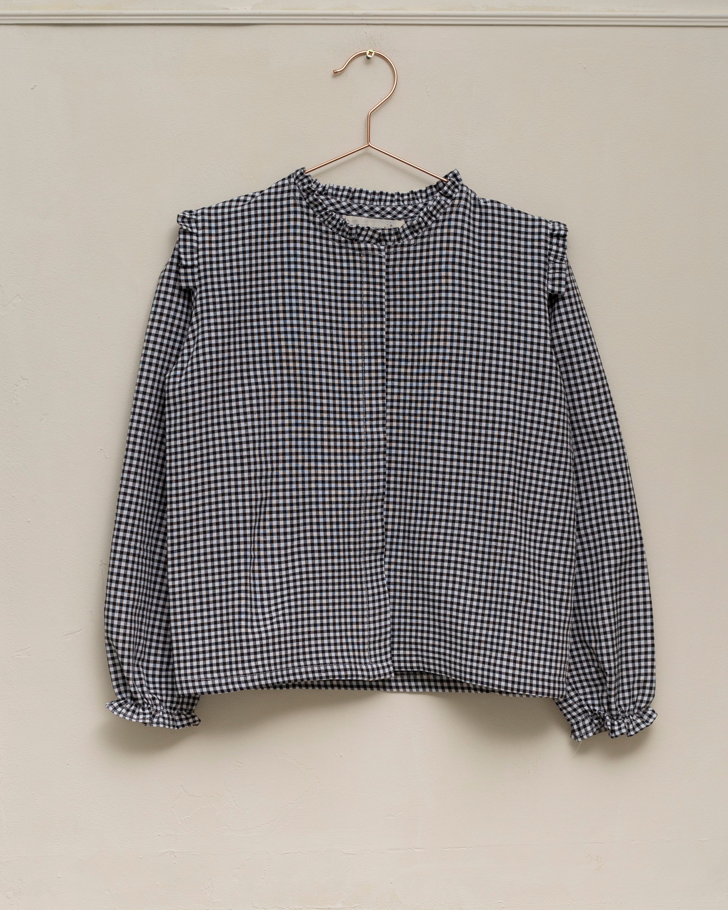 Conjunto para adolescente estampado vichy con bordados Cosmosophie