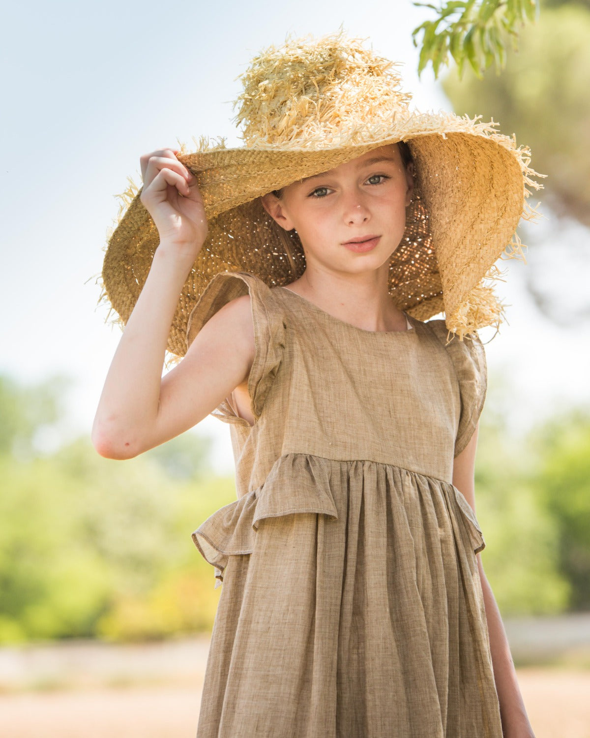 Vestido de ceremonia para niña y adolescente perfecta invitada de bosa bautizo o comunion. Cosmosophie