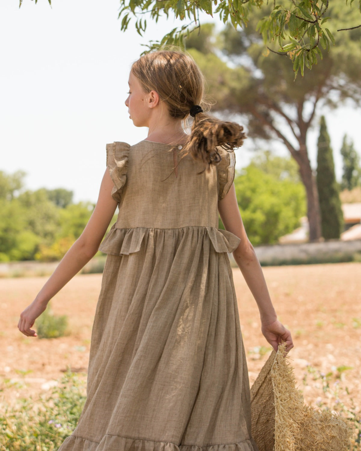 Vestido de ceremonia para niña y adolescente perfecta invitada de bosa bautizo o comunion. Cosmosophie