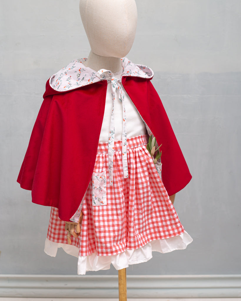 Red ridding hood costume disfraces originales para niñas caperucita luxury costumes