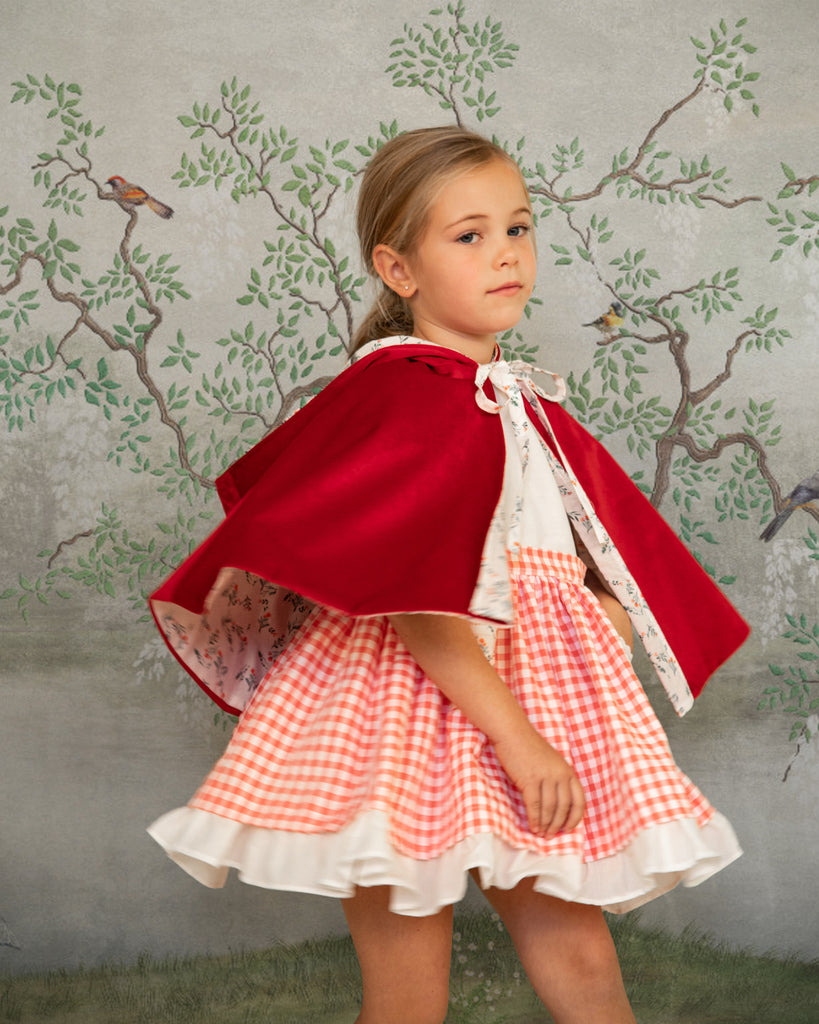 Red ridding hood costume disfraces originales para niñas caperucita luxury costumes