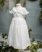 Dress for wedding guests and flower girl dress. Vestidos de invitada de boda y trajes de arras originales para niñas.