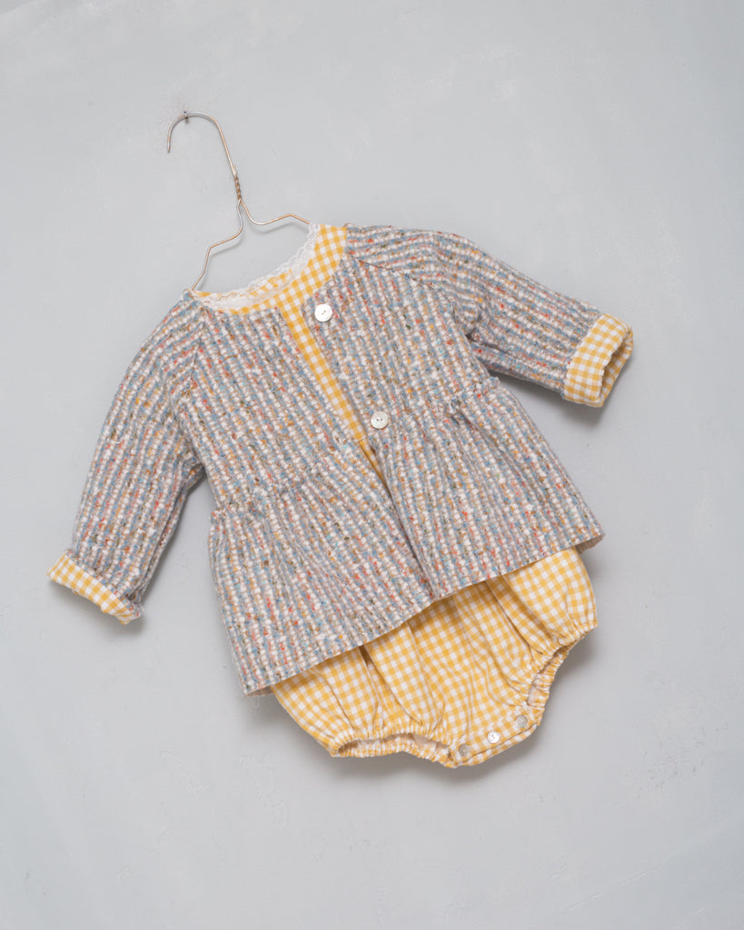 tweed jacket for baby luxury baby wear cosmosophie